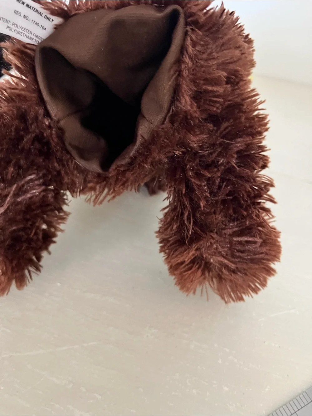 Aurora Sloth Hand Puppet Brown Plush Animal Puppet